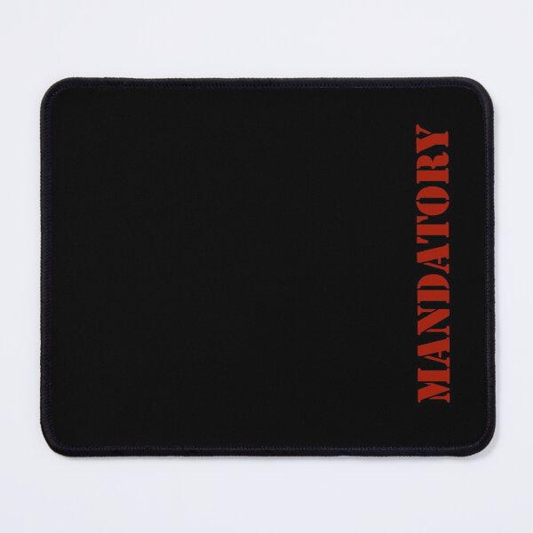 Item preview, Mandatory black red writing side designed and sold by Mandatory.