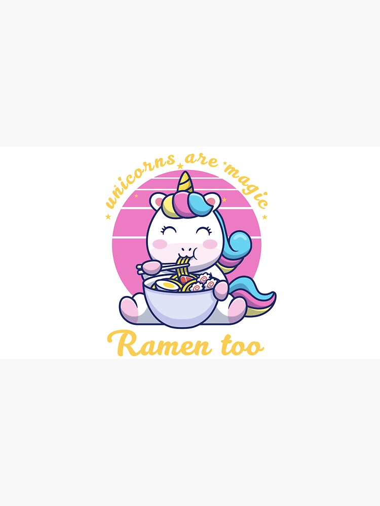 Unicorns are magic, Ramen too by olli-s