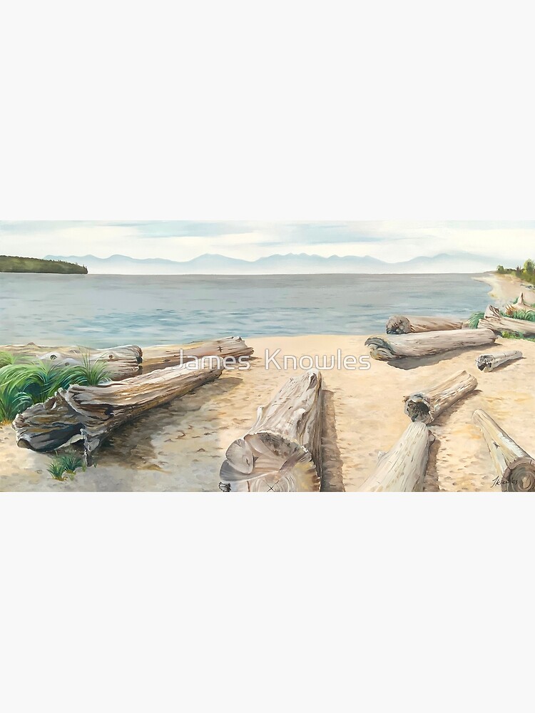 Thumbnail 3 of 3, Art Print, Ambleside Beach designed and sold by jknowles.