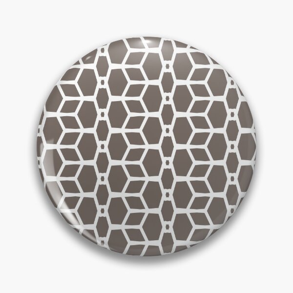 Artikelvorschau, Grayish Brown and White Tessellation Pattern 4 Pairs 2022 Popular Color Sherwin Williams Garret Gray SW 6075 entworfen und verkauft von ColorOfTheYears.