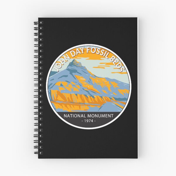 Item preview, John Day Fossil Beds National Monument Sheep Rock Oregon Circle designed and sold by KrisSidDesigns.
