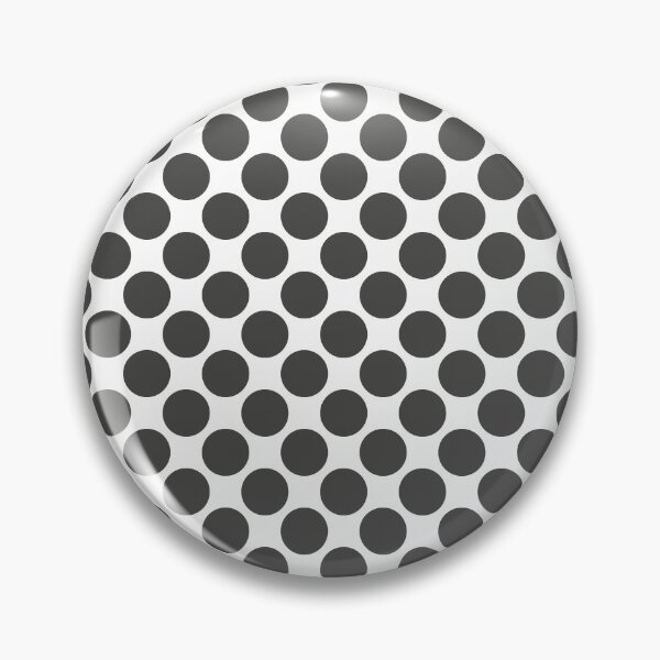 Artikelvorschau, Dark Gray and White Uniform Polka Dot Pattern Pairs 2022 Popular Color Sherwin Williams Iron Ore SW 7069 entworfen und verkauft von ColorOfTheYears.