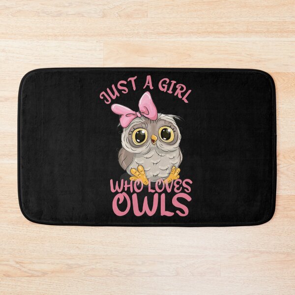 Item preview, Just a Girl Who Loves Owls designed and sold by nando270.