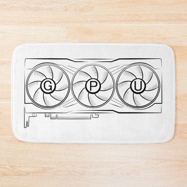 Item preview, Retro Gamer GPU Sketch designed and sold by WorldEngine.