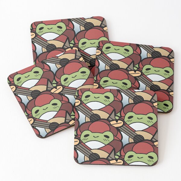 Item preview, Bard Frog Pattern designed and sold by Monstralgam.