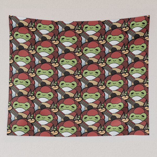Item preview, Bard Frog Pattern designed and sold by Monstralgam.