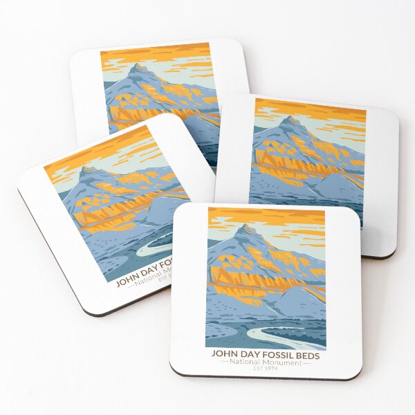 Item preview, John Day Fossil Beds National Monument Sheep Rock Oregon designed and sold by KrisSidDesigns.