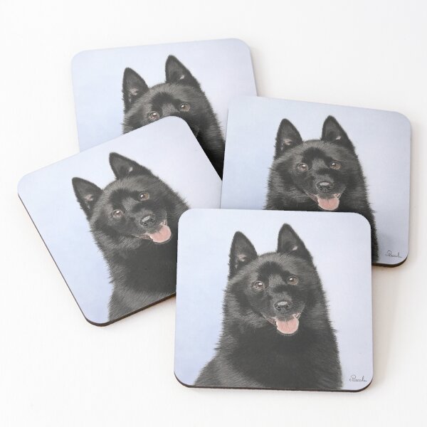 Artikelvorschau, Schipperke-Porträt entworfen und verkauft von BelgianDogs.