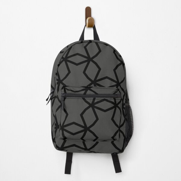 Item preview, Dark Gray and Black Geometric Shape Mosaic Pattern Pairs 2022 Popular Color Sherwin Williams Iron Ore SW 7069 designed and sold by ColorOfTheYears.