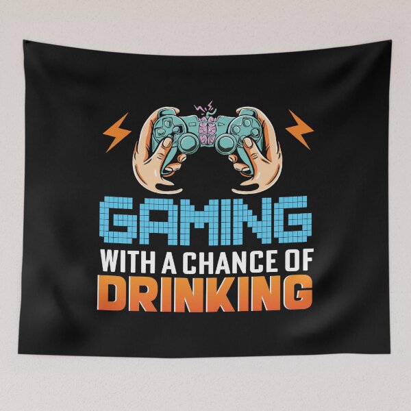Item preview, Gaming With A Chance Of Drinking designed and sold by Prince - Bestseller ★★★★★.