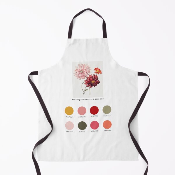 Item preview, Colour Palette of Dahlias by Willem Hekking (I) (1806 –1862) designed and sold by CoffeewithAnh.