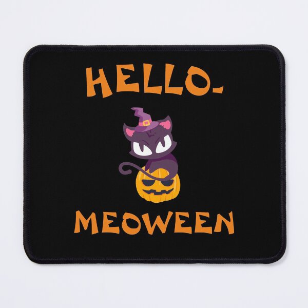 Item preview, Hello Meoween Halloween Creepy Cats Meow Halloween designed and sold by lodarohit.