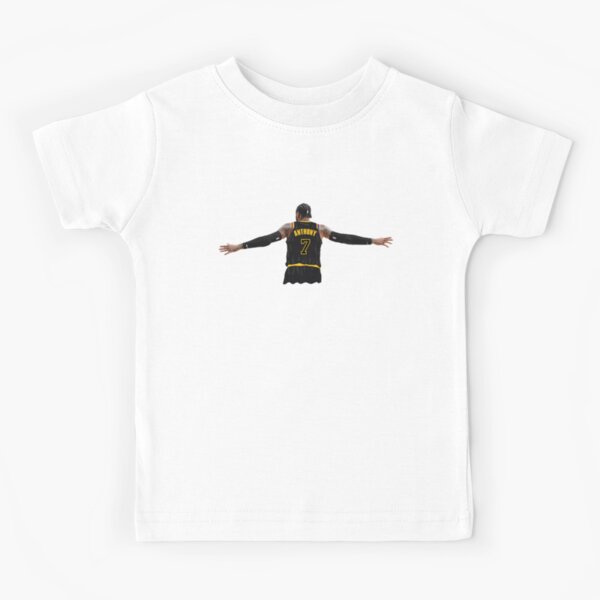 Jordan Youth Los Angeles Lakers Long Sleeve T-Shirt, Boys', Small, Black