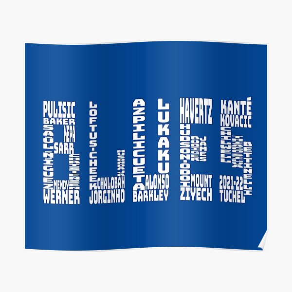 Chelsea 2021 - 2022 Poster