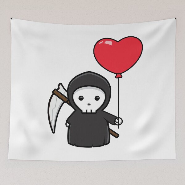 Item preview, Grim Reaper I love you to death designed and sold by blackdogshop.