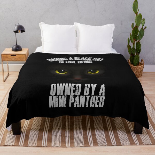 Item preview, Having a black cat is like being owned by a mini panther! designed and sold by HROC.