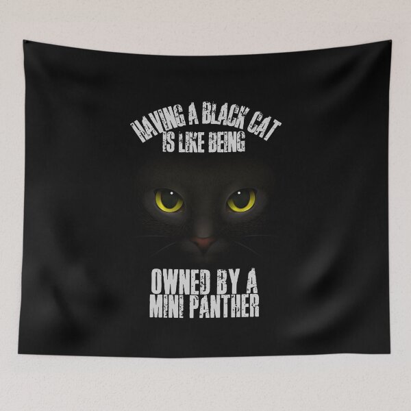 Item preview, Having a black cat is like being owned by a mini panther! designed and sold by HROC.
