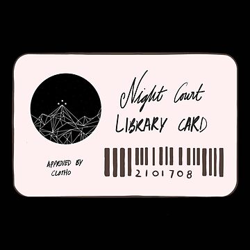 Licensed Acotar - A Court of Thorns and Roses: Library Card