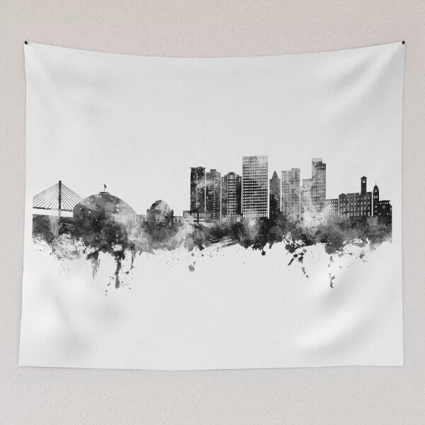 Item preview, Tacoma Washington Skyline designed and sold by ArtPrints.