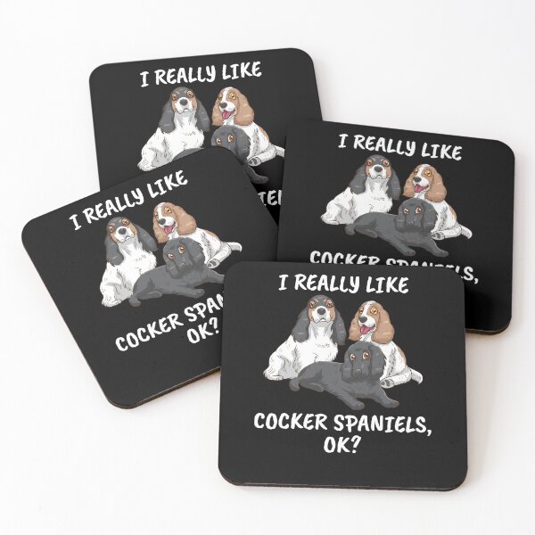 Item preview, Dog Lover Gift Women I Really Like Cocker Spaniels designed and sold by DSWShirts.