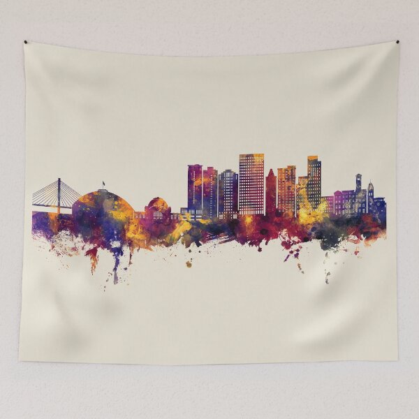 Item preview, Tacoma Washington Skyline designed and sold by ArtPrints.