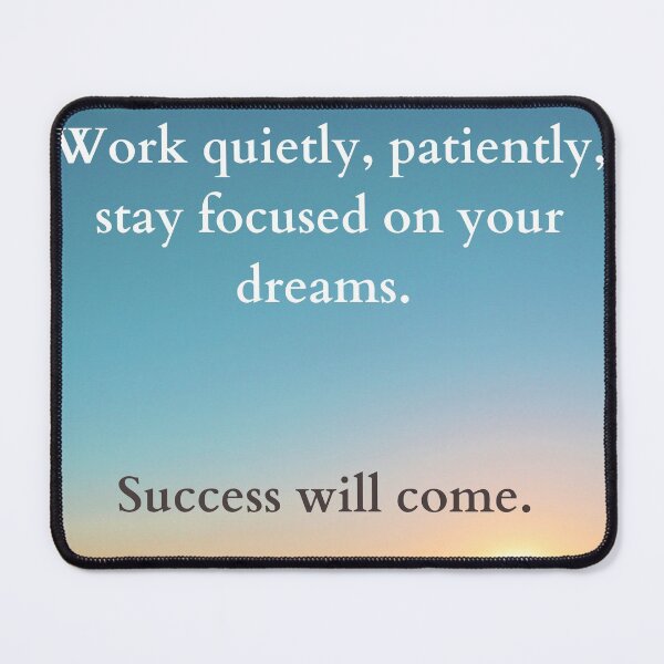 Item preview, Success will come. designed and sold by RiadMannan.