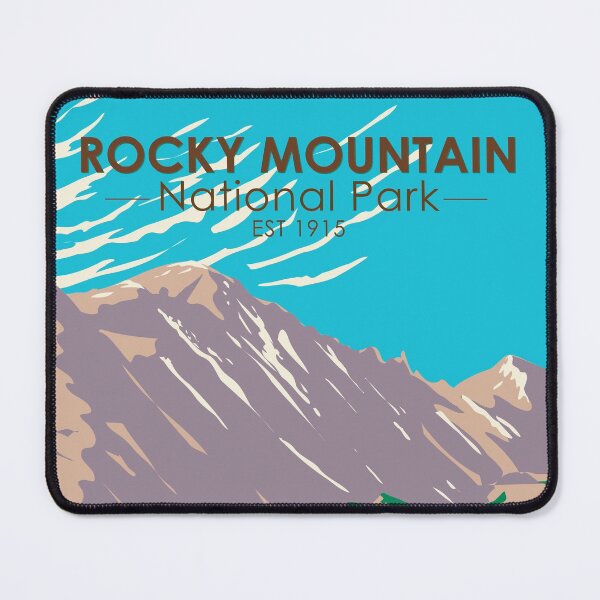 Item preview, Rocky Mountain National Park Colorado Bear Lake Vintage designed and sold by KrisSidDesigns.
