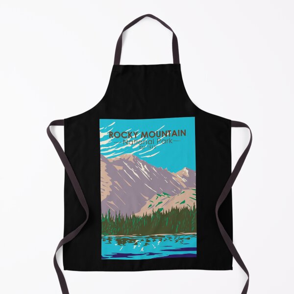 Item preview, Rocky Mountain National Park Colorado Bear Lake Vintage designed and sold by KrisSidDesigns.