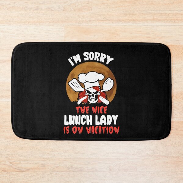 Item preview, The Nice Lunch Lady Halloween Scary Skeleton Vacation designed and sold by Dressed For  Duty.