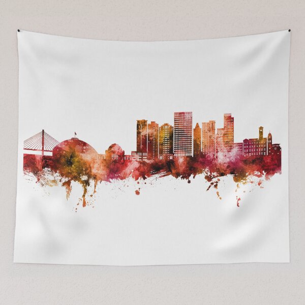 Item preview, Tacoma Washington Skyline designed and sold by ArtPrints.