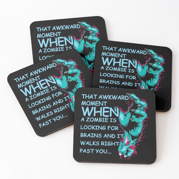 Item preview, That Awkward Moment When A Zombie Is Looking For Brains designed and sold by Teeses.