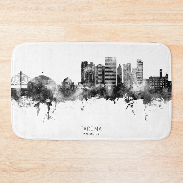 Item preview, Tacoma Washington Skyline designed and sold by ArtPrints.