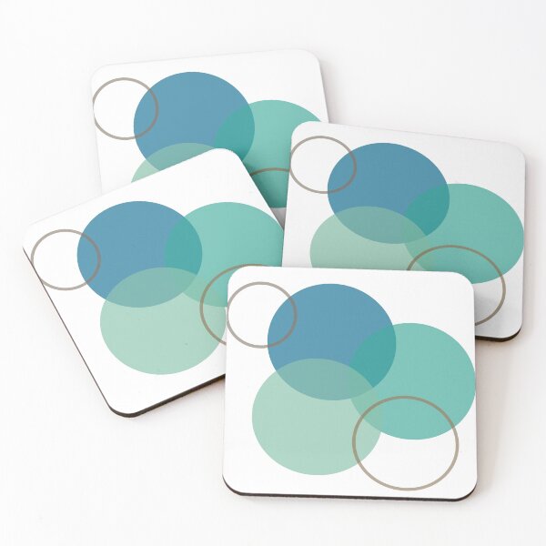 Item preview, Teal Circles designed and sold by Teallady.