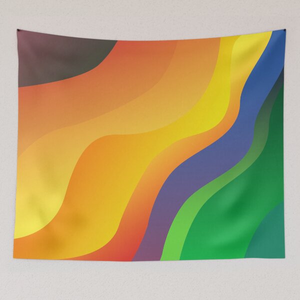 Item preview, Rainbow waves designed and sold by Up Urban Fashion.