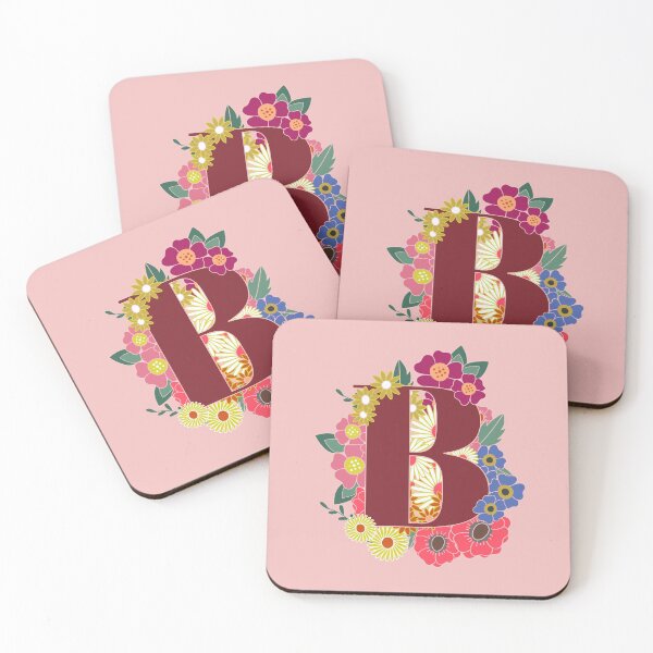 Artikelvorschau, Blumenmonogramm B entworfen und verkauft von ByThaisQ.