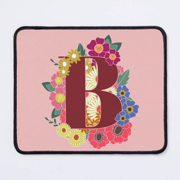 Artikelvorschau, Blumenmonogramm B entworfen und verkauft von ByThaisQ.