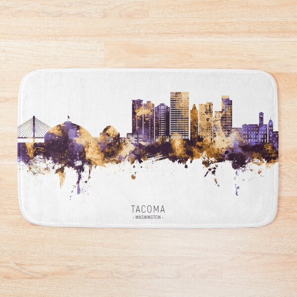 Item preview, Tacoma Washington Skyline designed and sold by ArtPrints.