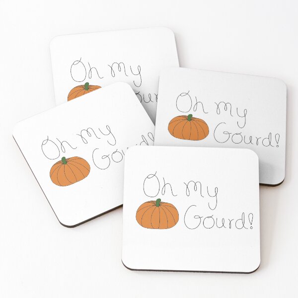 Item preview, Oh My Gourd Halloween Pumpkin Design designed and sold by DeliliahDoodles.