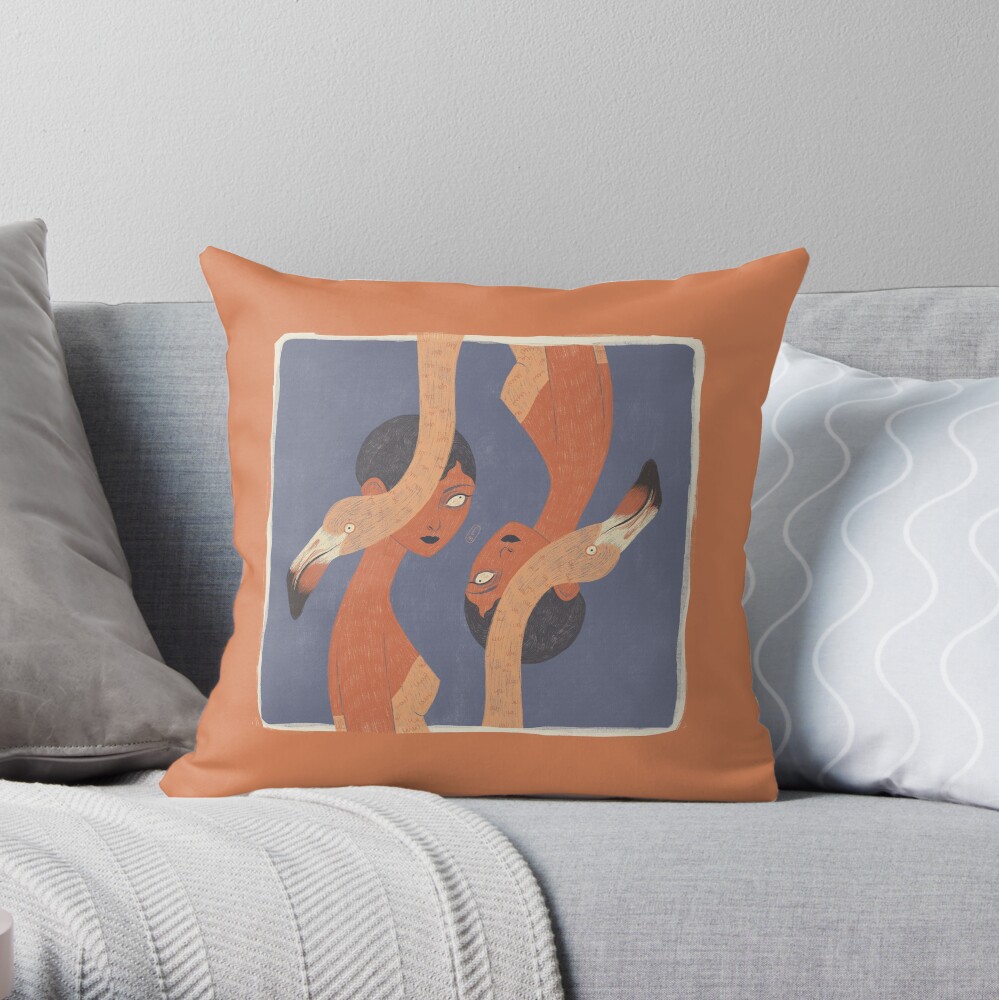 Jungle #2 Throw Pillow