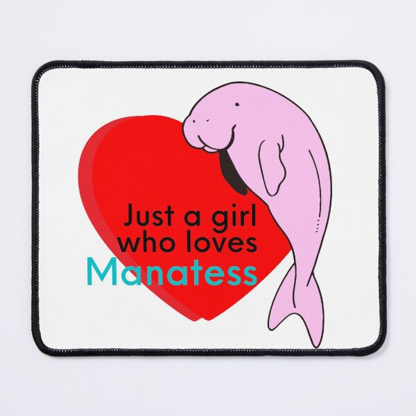 Item preview, Just a girl who loves Manatees. Save the Manatees designed and sold by monodesigns.