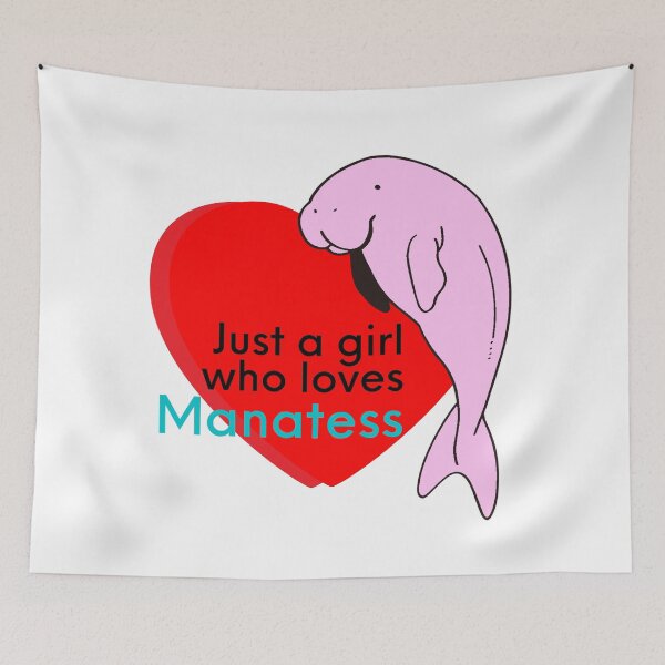 Item preview, Just a girl who loves Manatees. Save the Manatees designed and sold by monodesigns.