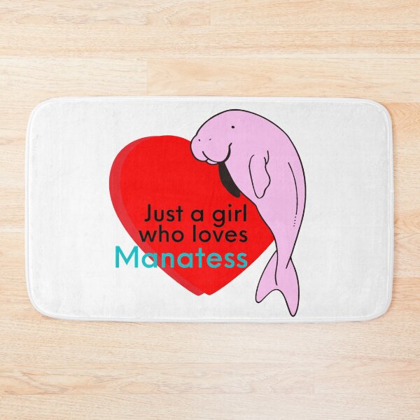 Item preview, Just a girl who loves Manatees. Save the Manatees designed and sold by monodesigns.