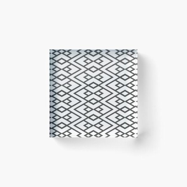 Artikelvorschau, Dark Gray and White Diamond Shape Pattern Pairs 2022 Popular Color Sherwin Williams Iron Ore SW 7069 entworfen und verkauft von ColorOfTheYears.