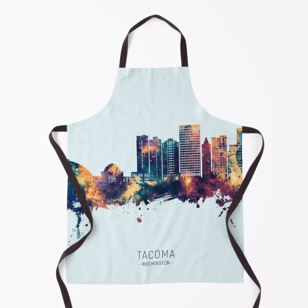 Item preview, Tacoma Washington Skyline designed and sold by ArtPrints.