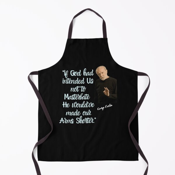 Artikelvorschau, Zitate von George Carlin im grafischen Stil entworfen und verkauft von Mallory Emilee.