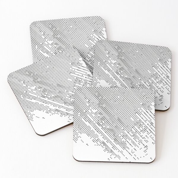 Item preview, Dark Gray and White Polka Dot Abstract Pattern Pairs 2022 Popular Color Sherwin Williams Iron Ore SW 7069 designed and sold by ColorOfTheYears.