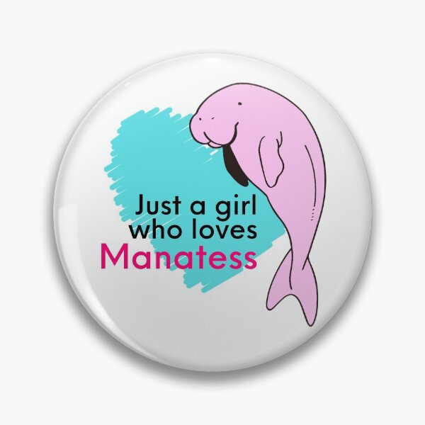 Item preview, Just a girl who loves Manatees. Save the Manatees designed and sold by monodesigns.