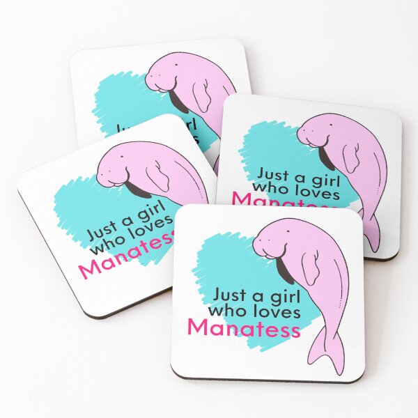 Item preview, Just a girl who loves Manatees. Save the Manatees designed and sold by monodesigns.
