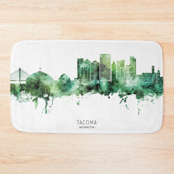 Item preview, Tacoma Washington Skyline designed and sold by ArtPrints.