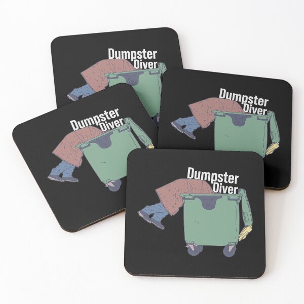 Item preview, Dumpster Diving - Trash Can Hunting - Homeless designed and sold by DeWinnes.